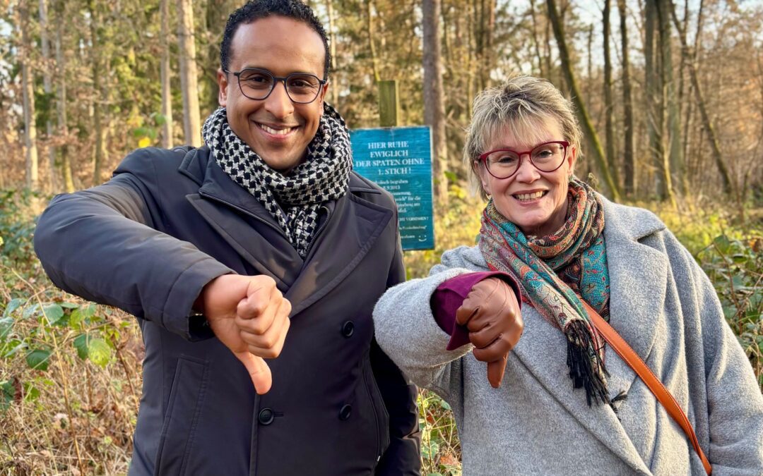 OB-Kandidat Nasser Ahmed und MdB Gabriela Heinrich fordern: Lärmschutz statt Nordanbindung!